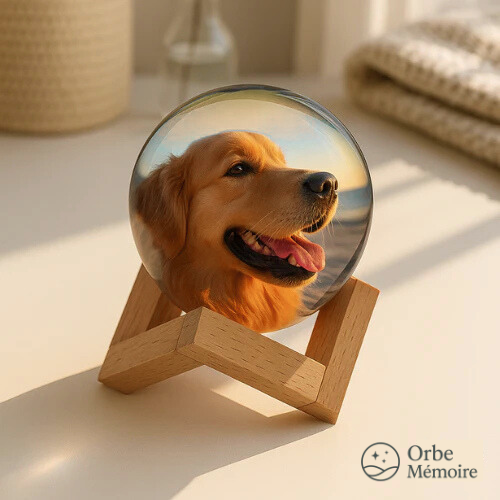 Orbe mémoire : Sphère vidéo personalisable